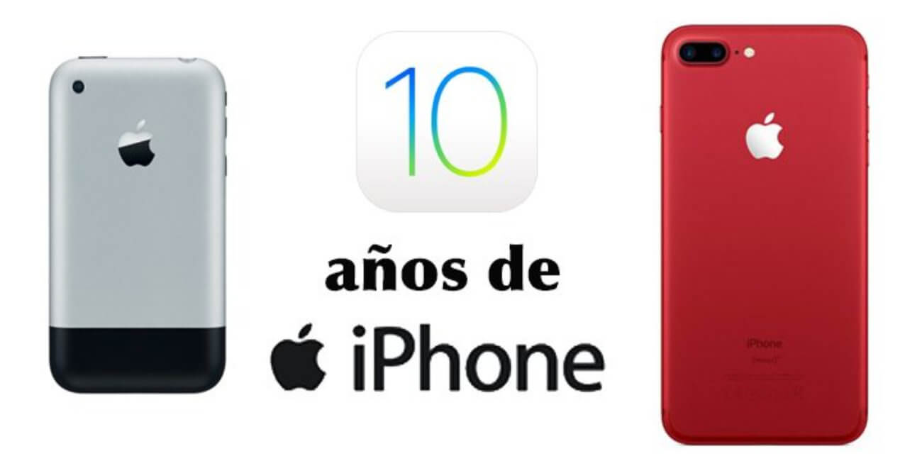Así ha evolucionado el iPhone en 10 años