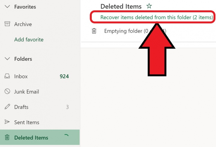 Imagen - Cómo recuperar un correo eliminado en Hotmail