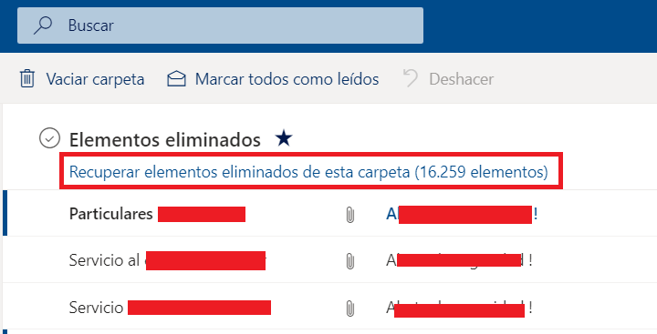 Imagen - Cómo recuperar un correo no deseado en Hotmail/Outlook