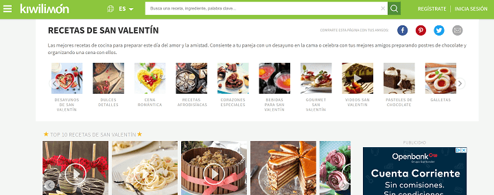 Imagen - 10 webs con recetas de cocina para la cena de San Valentín