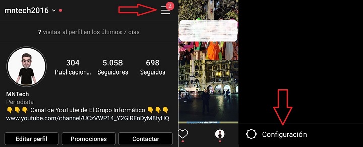 Imagen - Cómo activar la verificación en dos pasos en Instagram