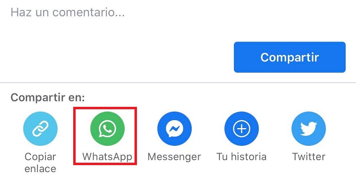 Imagen - Cómo compartir vídeos de Facebook directamente en WhatsApp