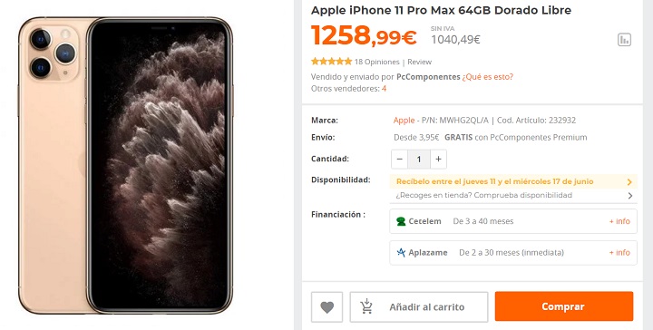 Imagen - iPhone 11 Pro Max barato: dónde comprarlo