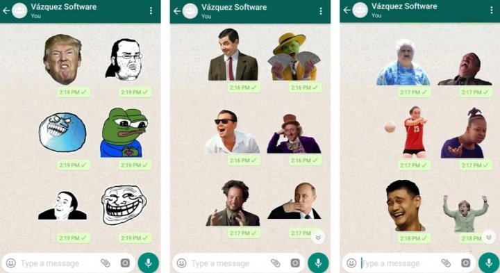 Imagen - 5 packs de stickers graciosos para WhatsApp
