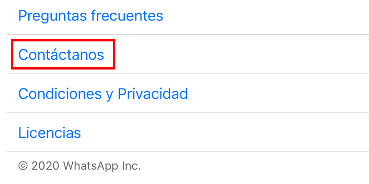 Imagen - Cómo contactar con WhatsApp