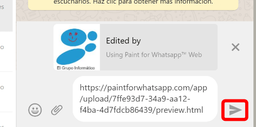 Imagen - Cómo usar Paint en WhatsApp Web