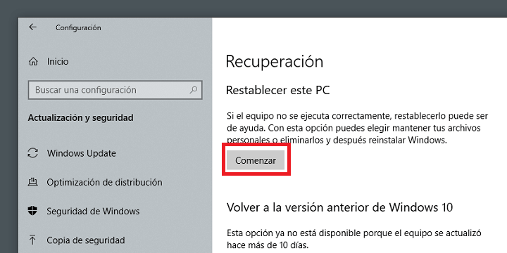 Imagen - Cómo reparar una instalación de Windows 10 dañada