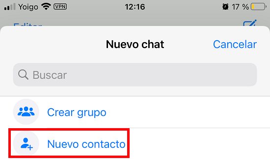 Imagen - ¿Por qué WhatsApp no me deja guardar un contacto?