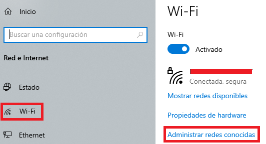 Imagen - Cómo eliminar una red WiFi guardada en Windows 10