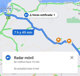 Imagen - Cómo activar el aviso de radares en Google Maps