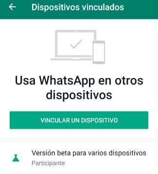 Imagen - Cómo usar el modo multidispositivo de WhatsApp