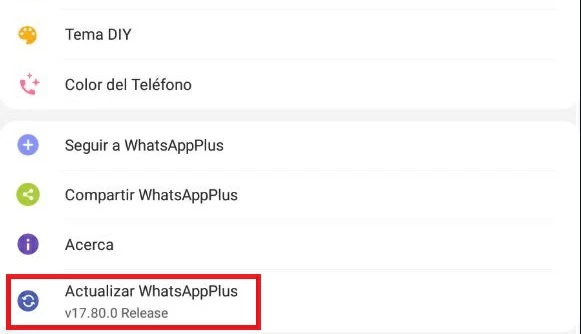 Image - How to update WhatsApp Plus