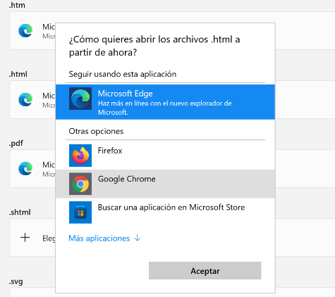 Imagen - Cómo cambiar el navegador predeterminado en Windows 11