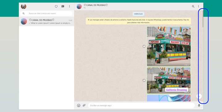 Imagen - Cómo hacer capturas de pantalla completa en WhatsApp Web