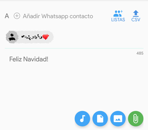 Imagen - Como programowe szczęście Navidad en WhatsApp