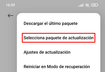 Imagen - Cómo volver a una versión anterior de MIUI