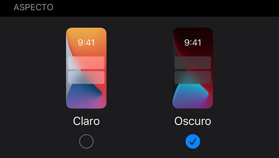 Imagine - Cum să activați modul oscuro pe iPhone