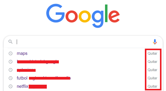 Imagen - Cómo borrar el historial de Google