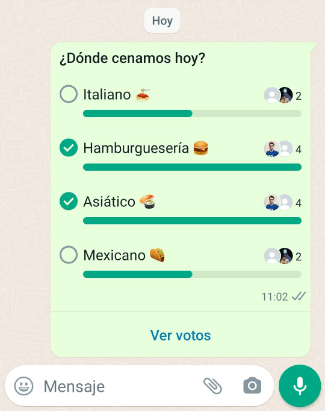 Imagen - Cómo crear encuestas en WhatsApp