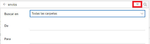 Imagen - Cómo buscar y filtrar correos en Outlook