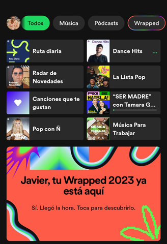 Imagen - Spotify Wrapped 2023: cómo crear tu resumen