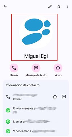 Imagen - Cómo cambiar la foto de perfil de un contacto en WhatsApp