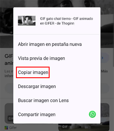 Imagen - Cómo enviar GIFs en WhatsApp