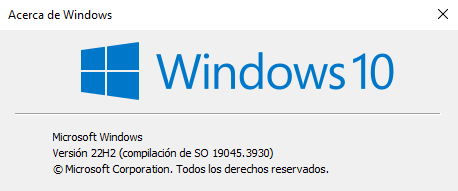 Imagen - Cómo ver la última versión de Windows instalada