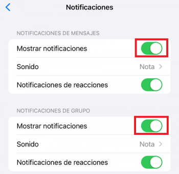 Imagen - Cómo recibir notificaciones de WhatsApp en iPhone