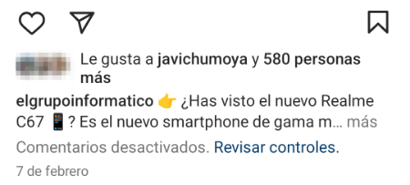 Imagen - Cómo desactivar los comentarios en Instagram