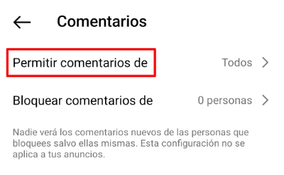 Imagen - Cómo desactivar los comentarios en Instagram