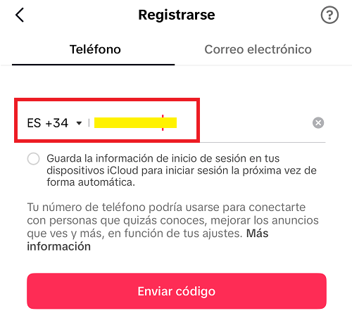 Imagen - Cómo registrar una cuenta en TikTok