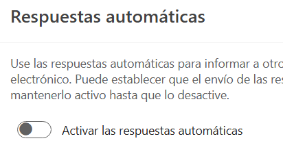 Imagen - Cómo configurar una respuesta automática en Outlook