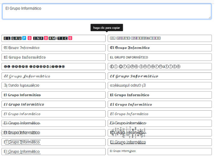 Imagen - Cómo cambiar el tipo de letra en la bio de Instagram