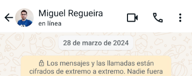 Imagen - Cómo saber si alguien está en línea contigo en WhatsApp