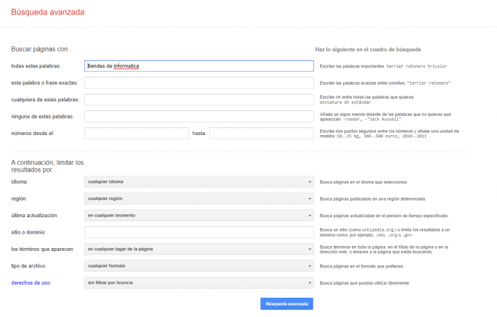 Imagen - Trucos para Google: búsqueda avanzada