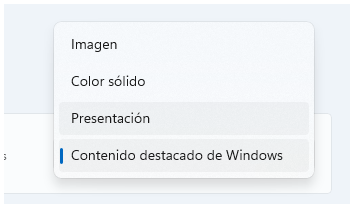 Imagen - Cómo hacer que Windows 11 cambie el fondo de pantalla aleatoriamente