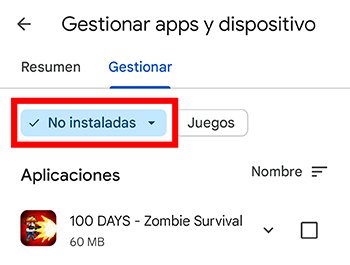 Imagen - Cómo recuperar las aplicaciones desinstaladas en Android