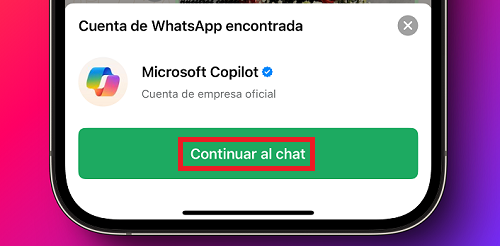 Imagen - Cómo tener Copilot en WhatsApp