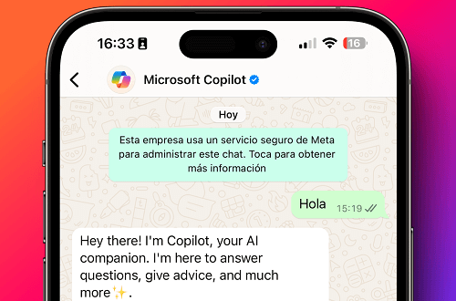 Imagen - Cómo tener Copilot en WhatsApp