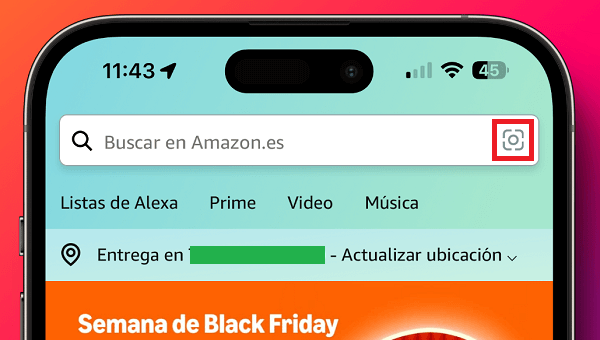 Imagen - Cómo buscar productos con una foto en Amazon