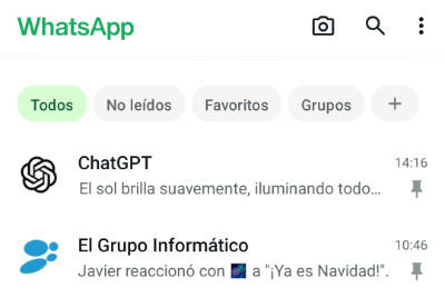 Imagen - Cómo tener ChatGPT en WhatsApp