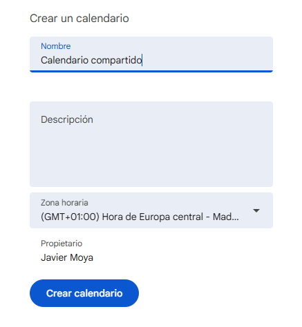 Imagen - Cómo compartir un calendario de Google