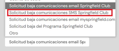 Imagen - Cómo dar de baja los SMS de Springfield