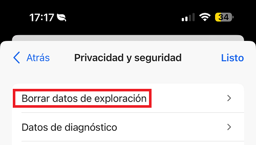 Imagen - Cómo eliminar las cookies del navegador