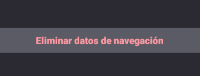 Imagen - Cómo eliminar las cookies del navegador