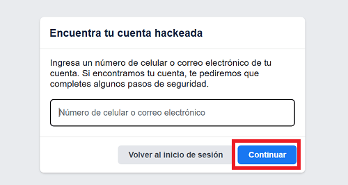 Imagen - Cómo recuperar tu cuenta de Facebook robada o hackeada