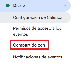 Imagen - Cómo compartir un calendario en Google Calendar