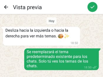 Imagen - Cómo cambiar el color de WhatsApp con los nuevos temas