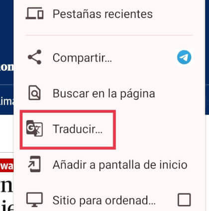 Imagen - Cómo activar la traducción automática en Chrome
